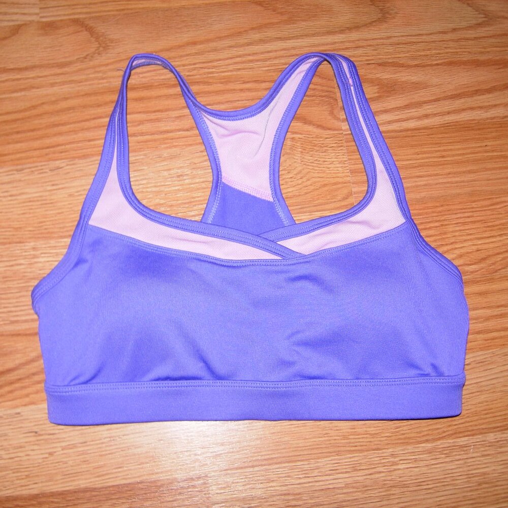 Tek Gear Purple Pink Sports Bra M